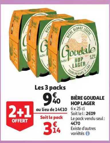 bière goudale hop lager