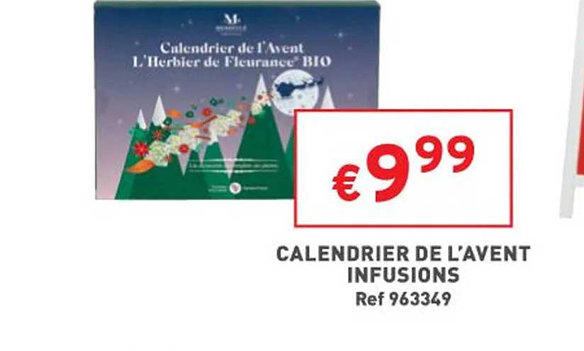 calendrier de l'avent infusions