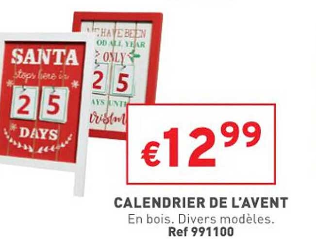 calendrier de l'avent