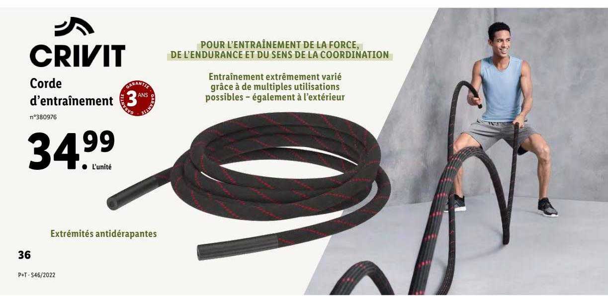 corde d'entraînement crivit
