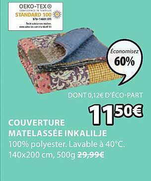 Couverture Matelassée Inkalilje
