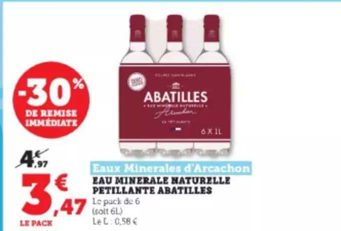 eau minérale naturelle pétillante abatilles eaux minérales d'arcachon