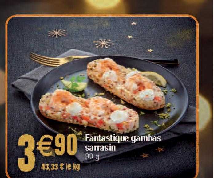 fantastique gambas sarrasin