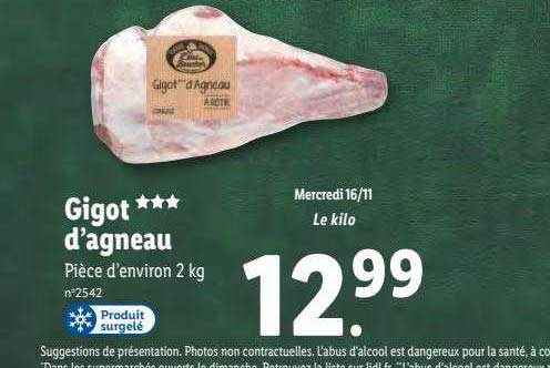 gigot d'agneau