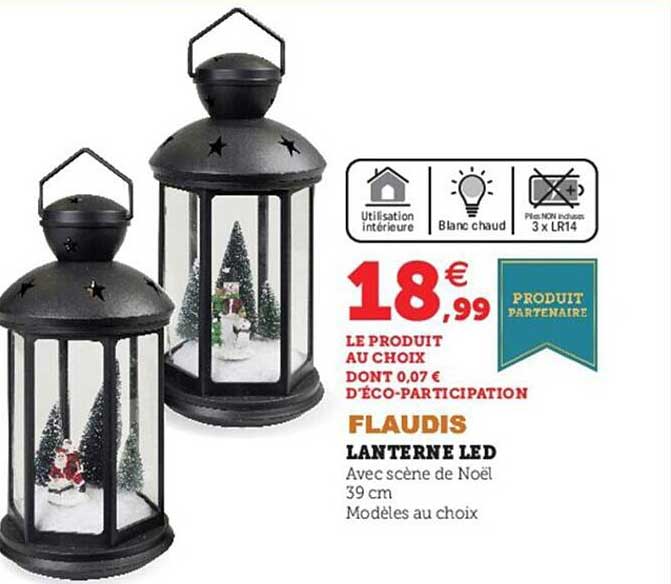 lanterne led flaudis