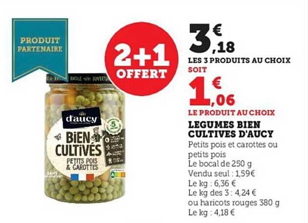 légumes bien cultivés d'aucy