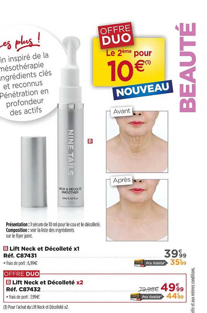 lift neck et décolleté