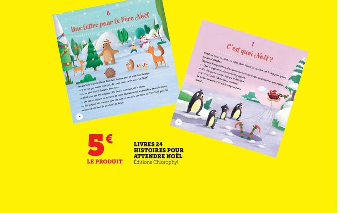 livres 24 histoires pour attendre noël