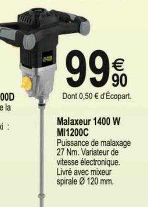 Malaxeur 1400w Mi1200c
