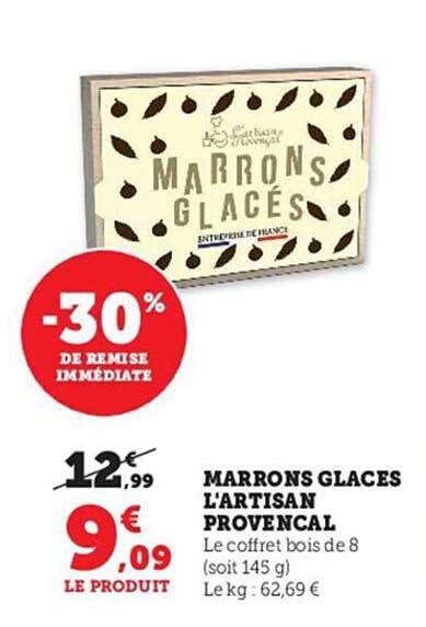 Marrons Glacés L'artisan Provençale