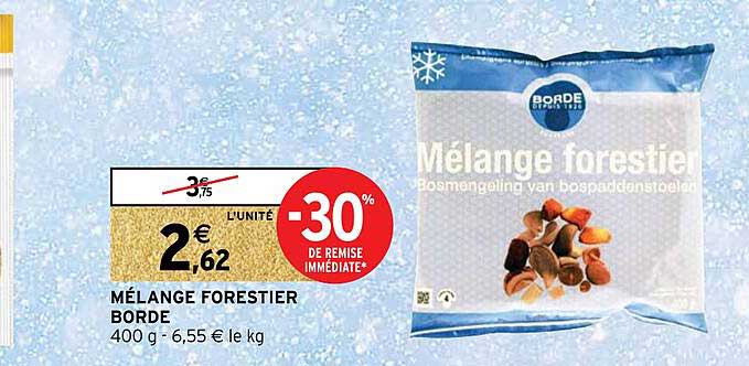mélange forestier borde