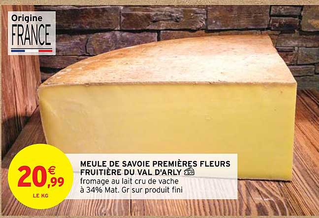 meule de savoie premières fleurs fruitière du val d'arly