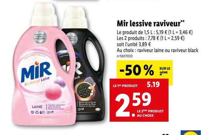 mir lessive raviveur
