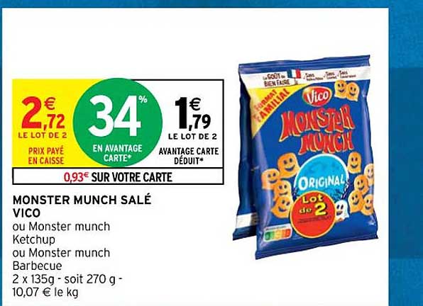 Monster Munch Salé Vico