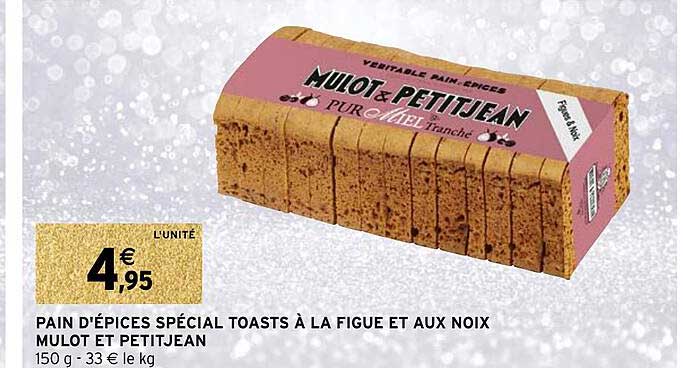 pain d'épices spécial toats à la figue et aux noix mulot et petit jean