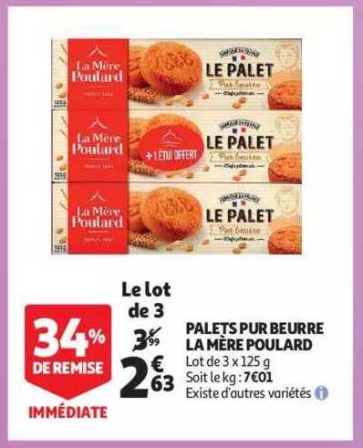palets pur beurre la mère poulard