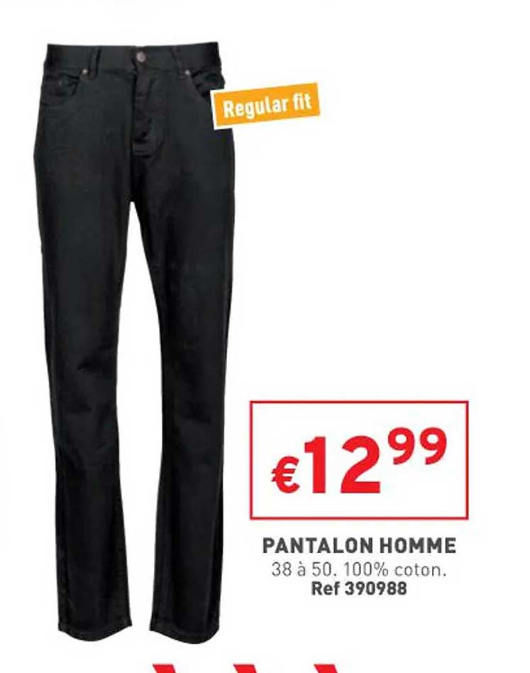 Pantalon Homme 38 à 50