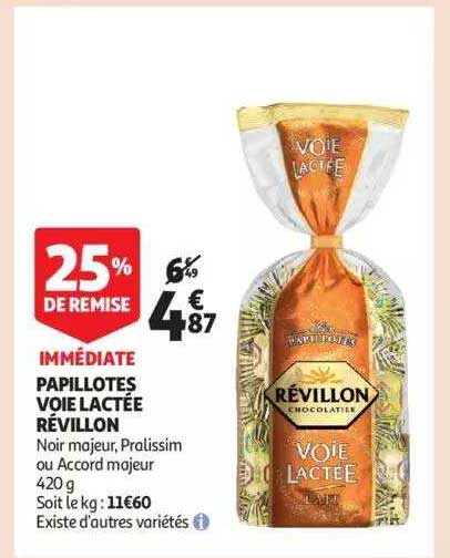 papillotes voie lactée révillon