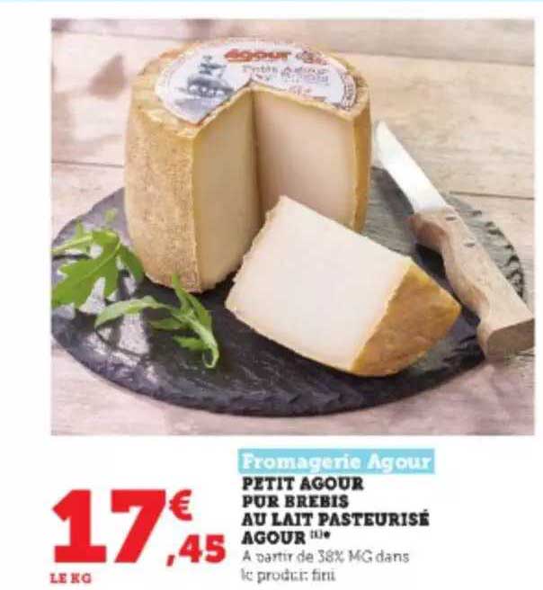 Petit Agour Pur Brebis Au Lait Pasteurisé Agour Fromagerie Agour