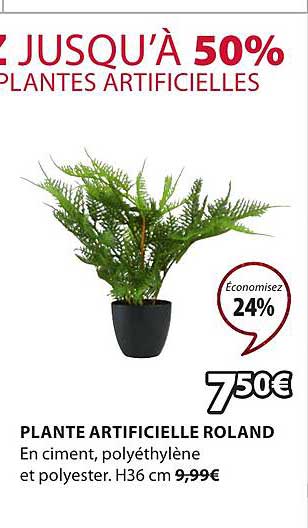 Plante Artificielle Roland