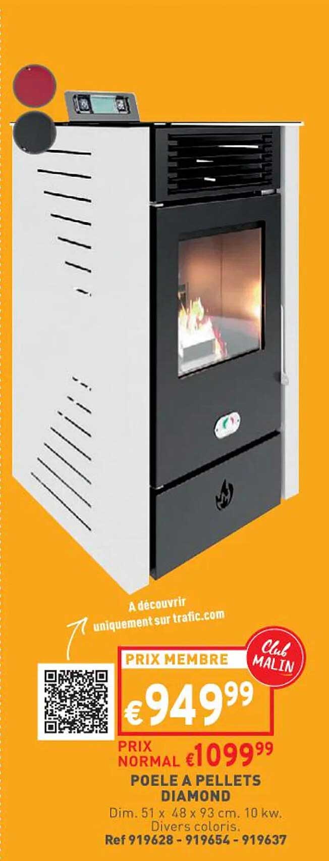 Poêle A Pellets Diamond