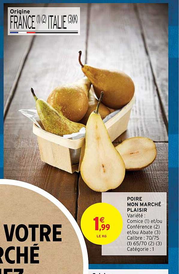 poire mon marché plaisir