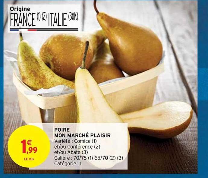 poire mon marché plaisir