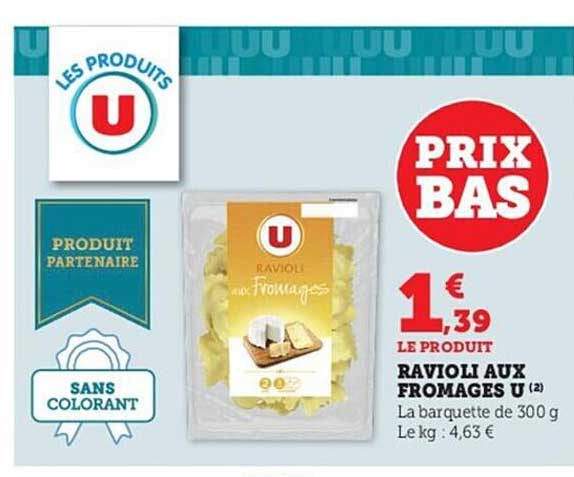 Ravioli Aux Fromages U