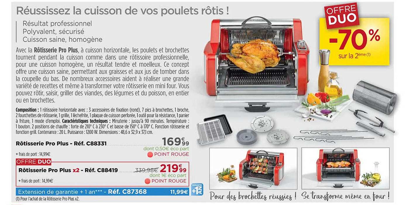 rôtisserie pro plus
