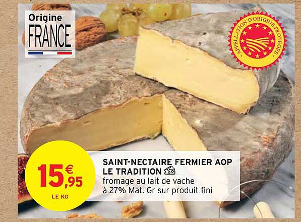 saint-nectaire fermier aop le tradition