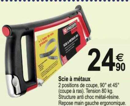scie à métaux
