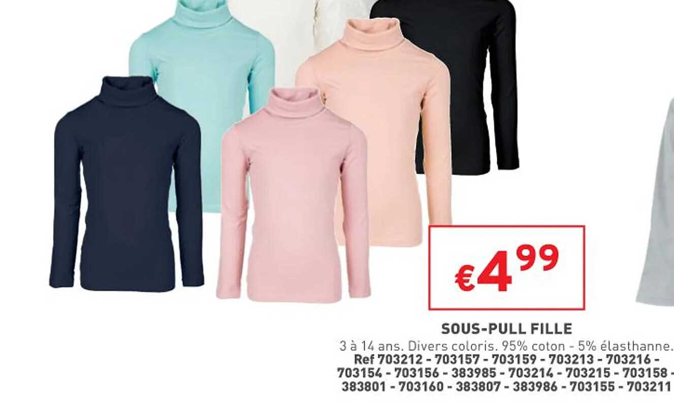 Sous-pull Fille