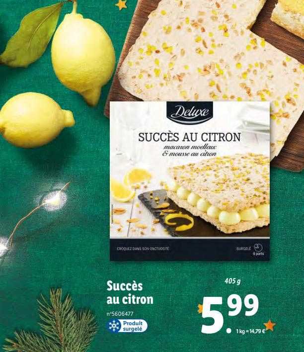 Succès Au Citron Deluxe