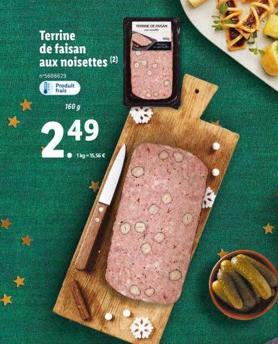 terrine de faisan aux noisettes