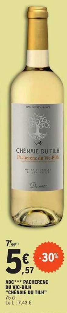 aoc pacherenc du vic-bilh "chênaie du tilh"