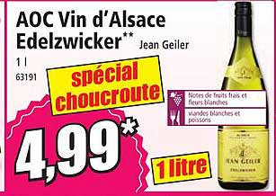 aoc vin d'alsace edelzwicker jean geiler