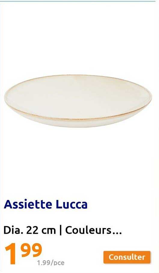 assiette lucca