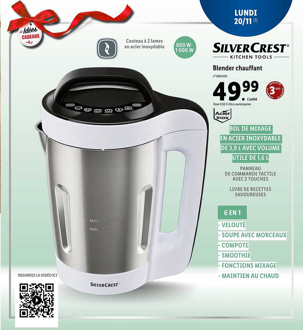 Blender Chauffant Silvercrest