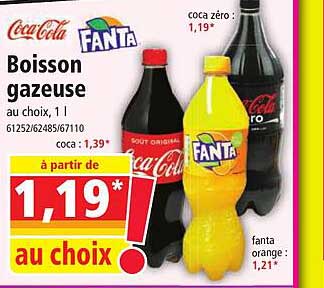 boisson gazeuse coca-cola, fanta