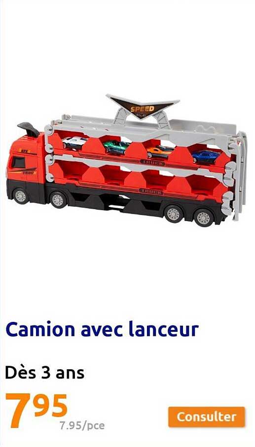Camion Avec Lanceur