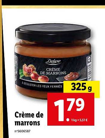 Crème De Marrons Deluxe