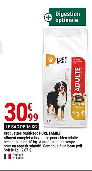 Croquettes Multicroc Pure Family