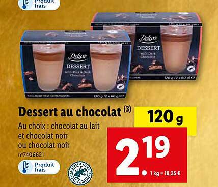 Dessert Au Chocolat Deluxe