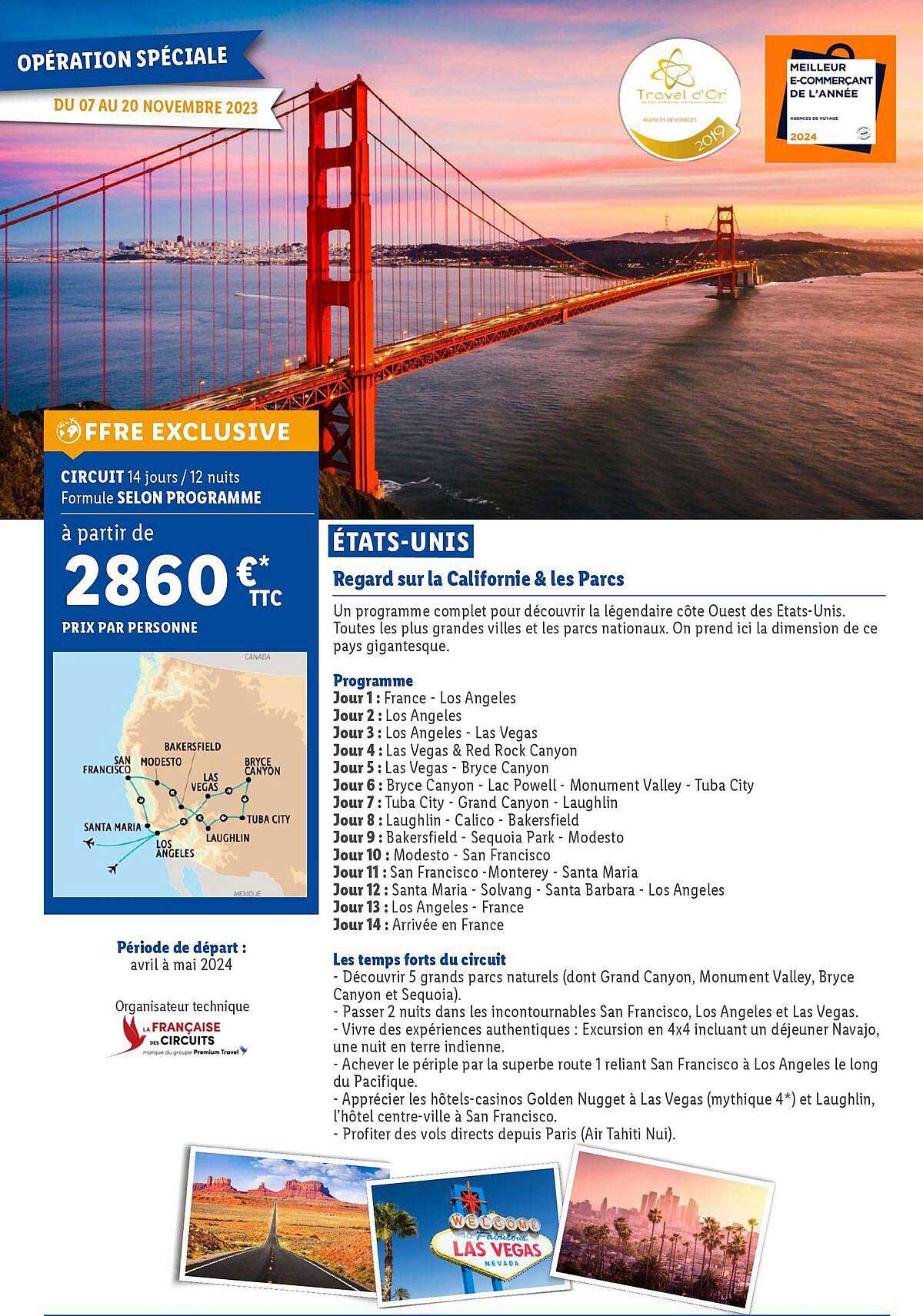 états-unis : regard sur la californie & les parcs