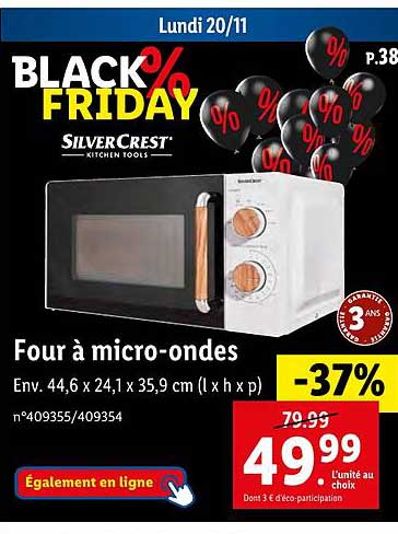 four à micro-ondes silvercrest