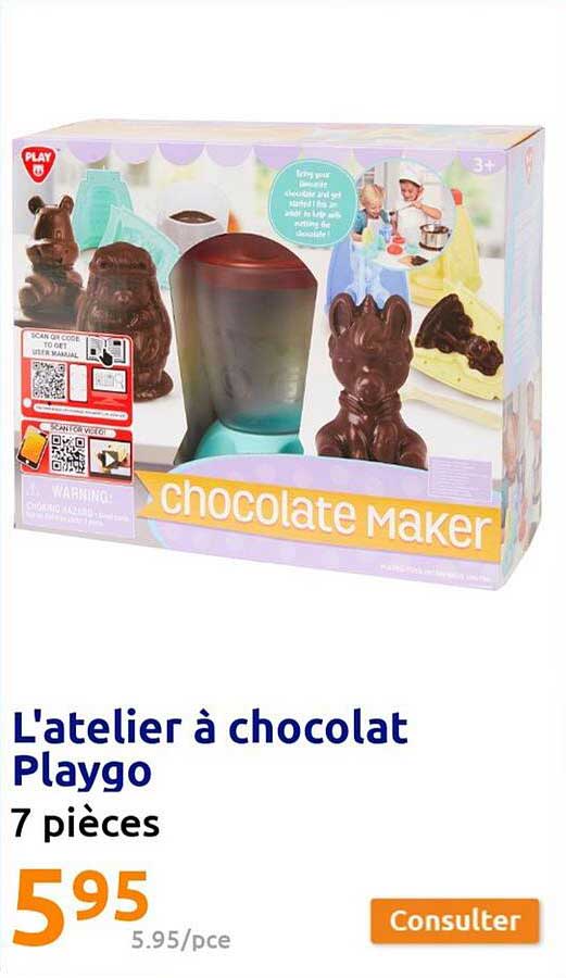 l'atelier à chocolat playgo