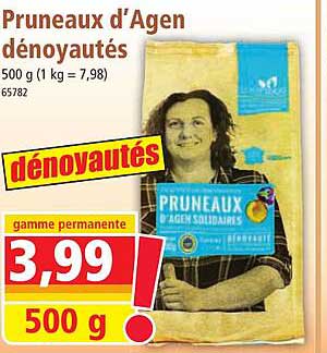 pruneaux d'agen dénoyautés