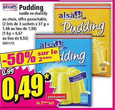 pudding alsa