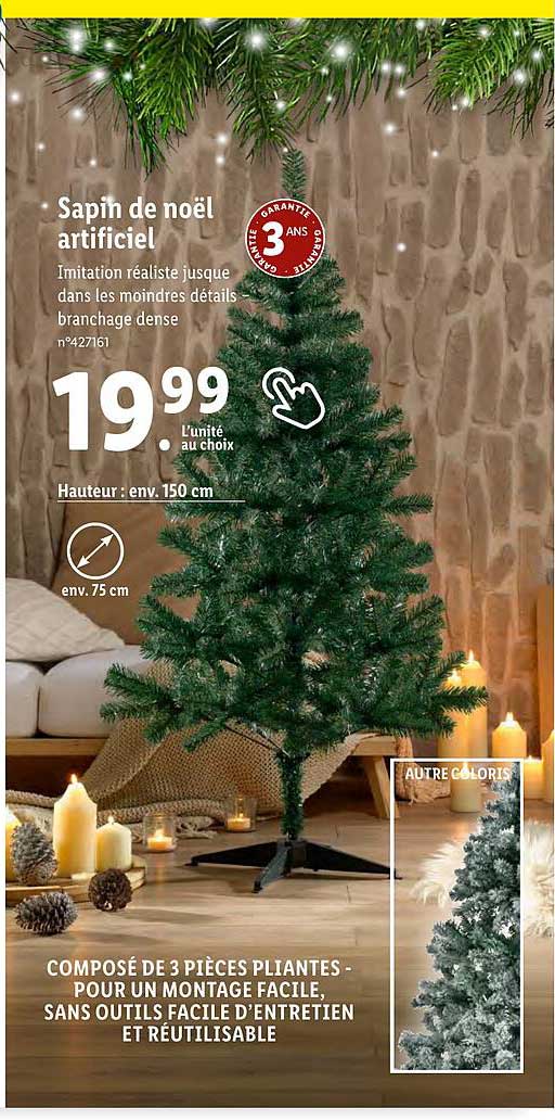 sapin de noël artificiel