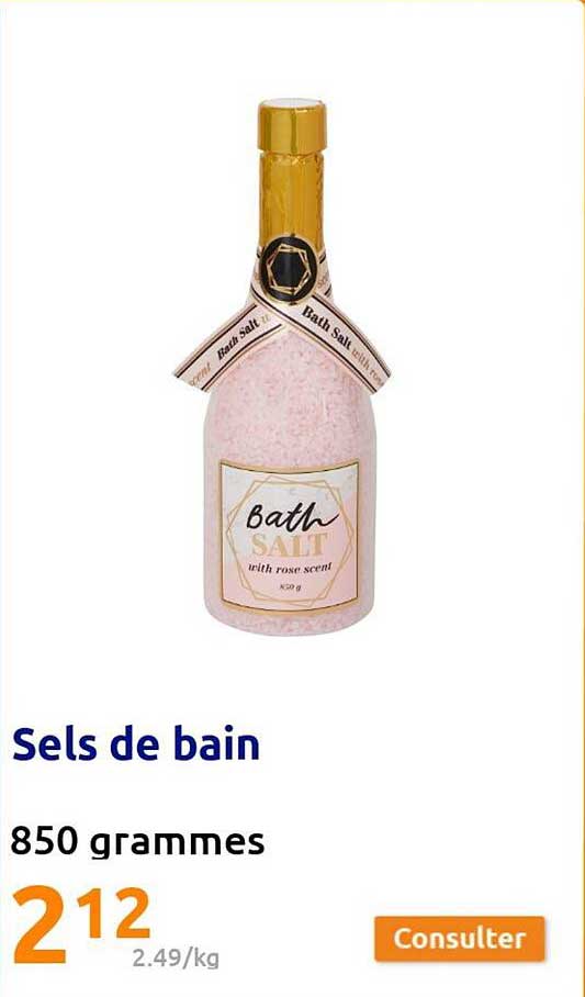 sels de bain